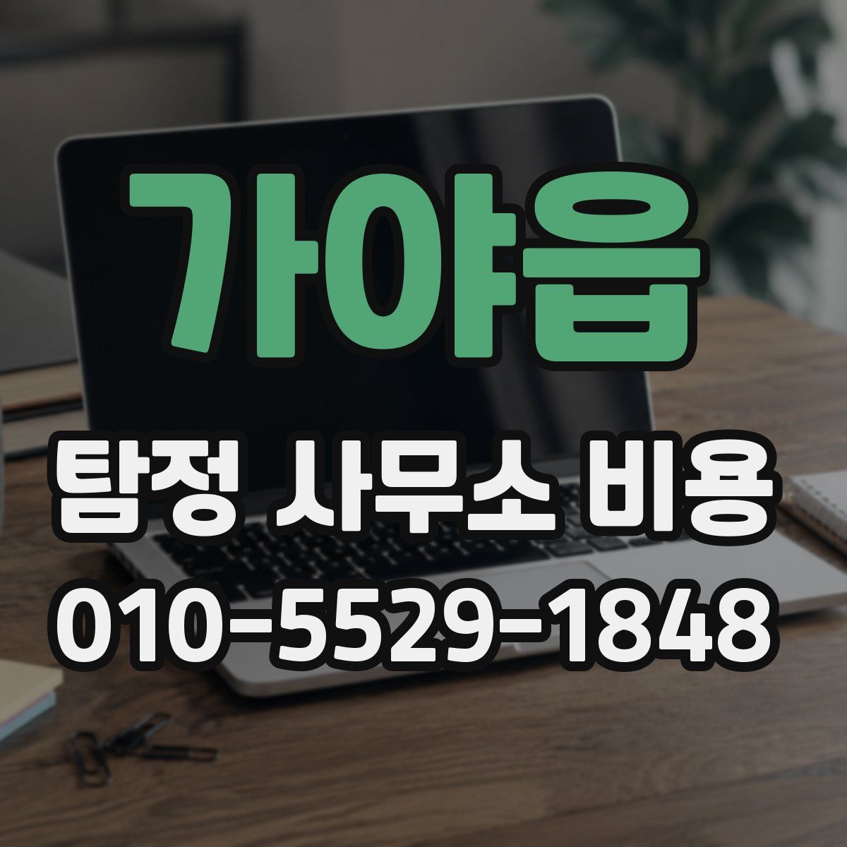 가야읍 탐정 사무소 비용