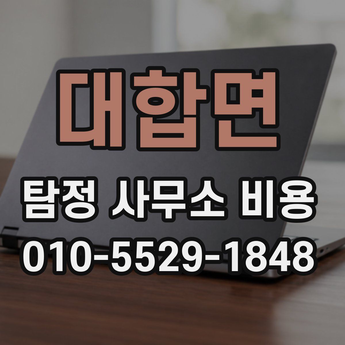 대합면 탐정 사무소 비용
