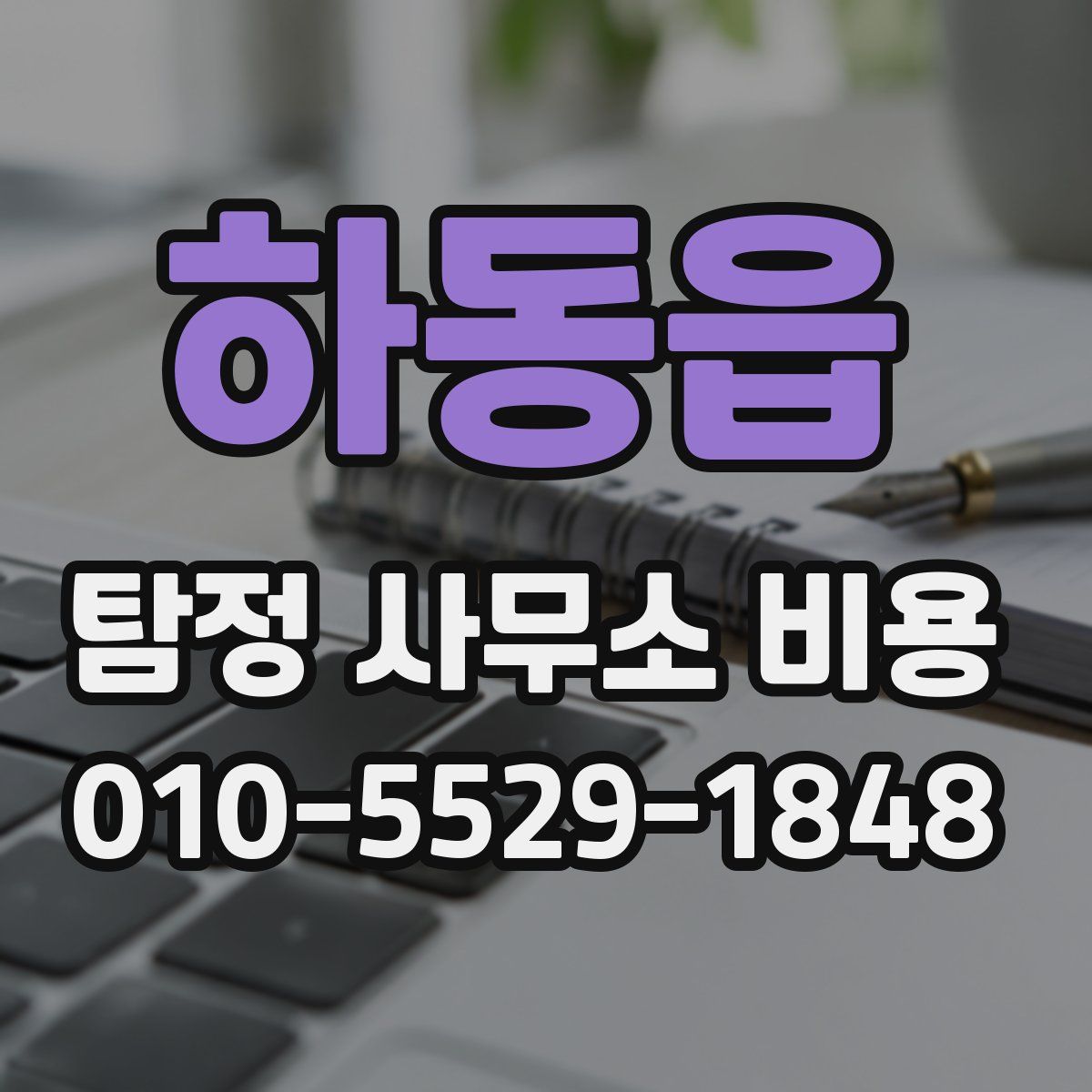 하동읍 탐정 사무소 비용