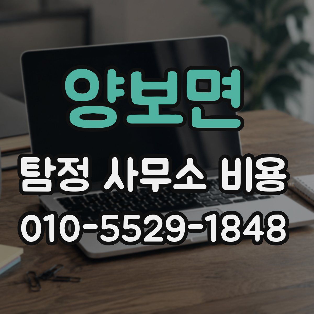 양보면 탐정 사무소 비용