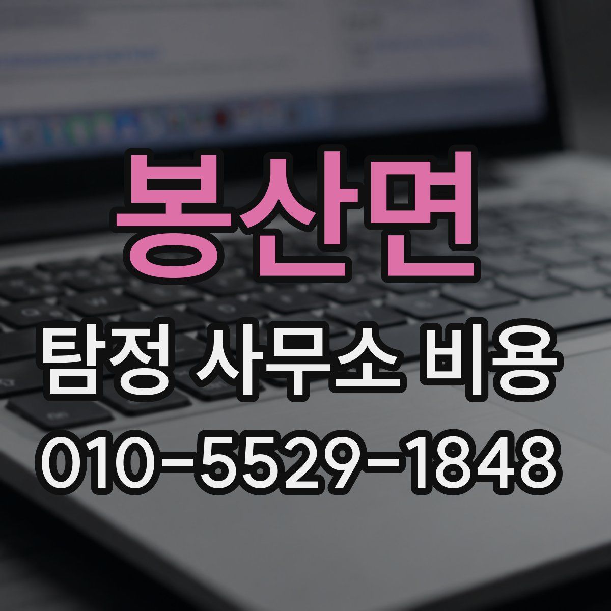 봉산면 탐정 사무소 비용