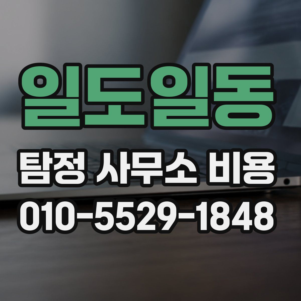 일도일동 탐정 사무소 비용