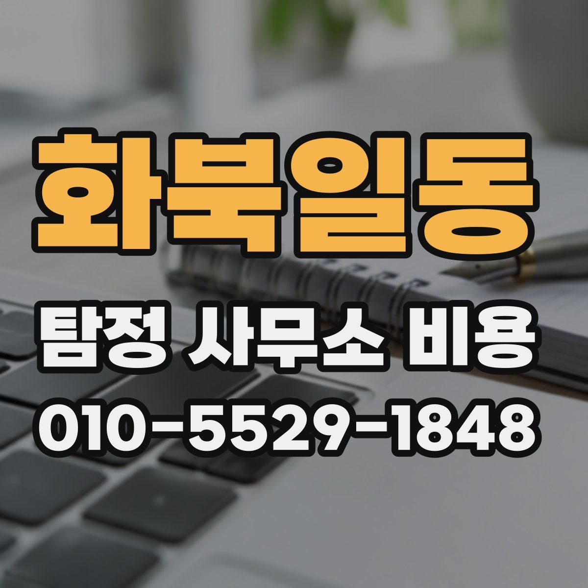 화북일동 탐정 사무소 비용