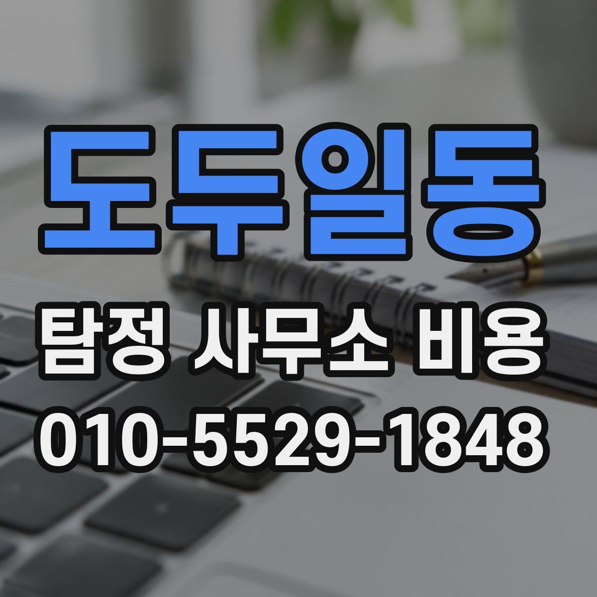 도두일동 탐정 사무소 비용