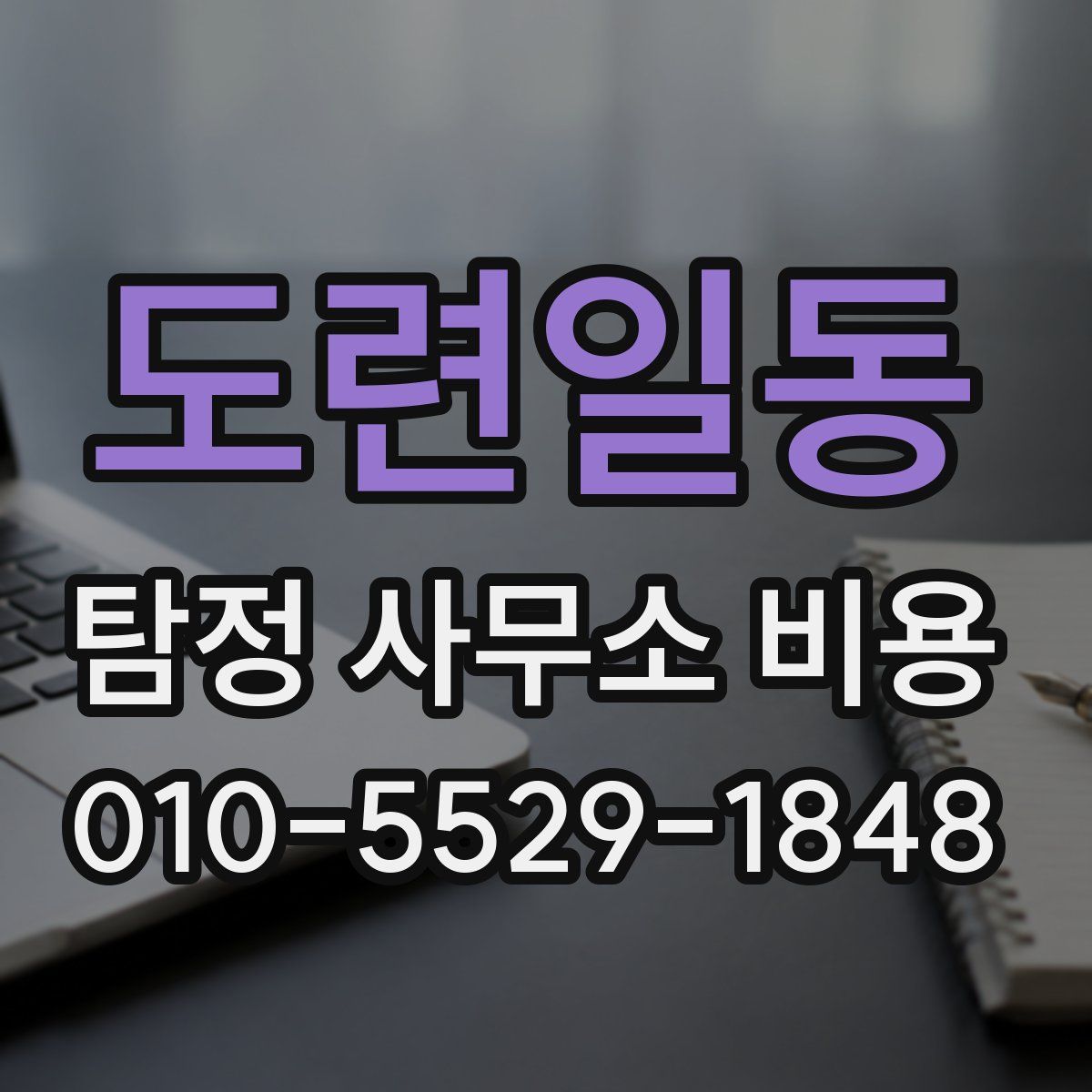도련일동 탐정 사무소 비용