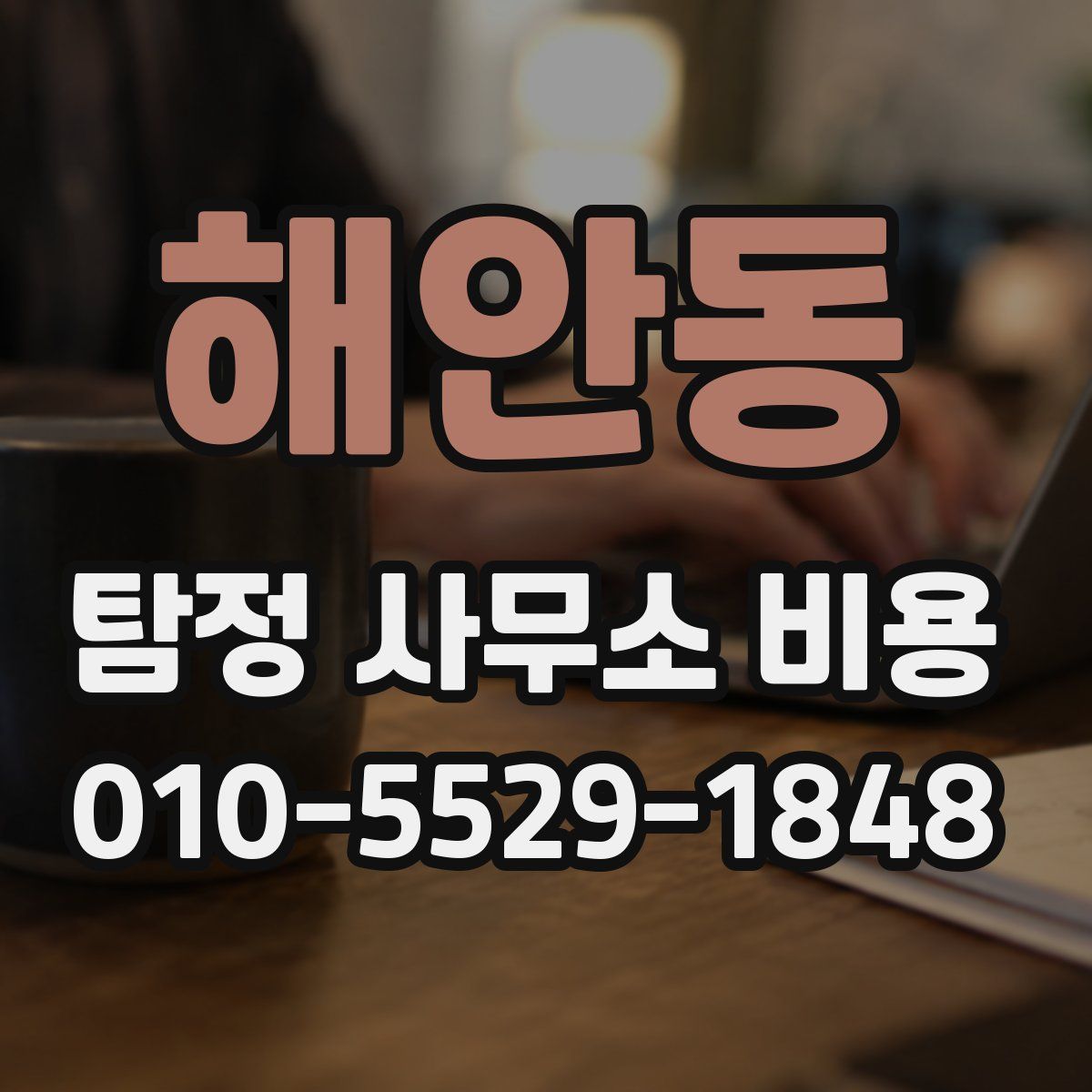 해안동 탐정 사무소 비용