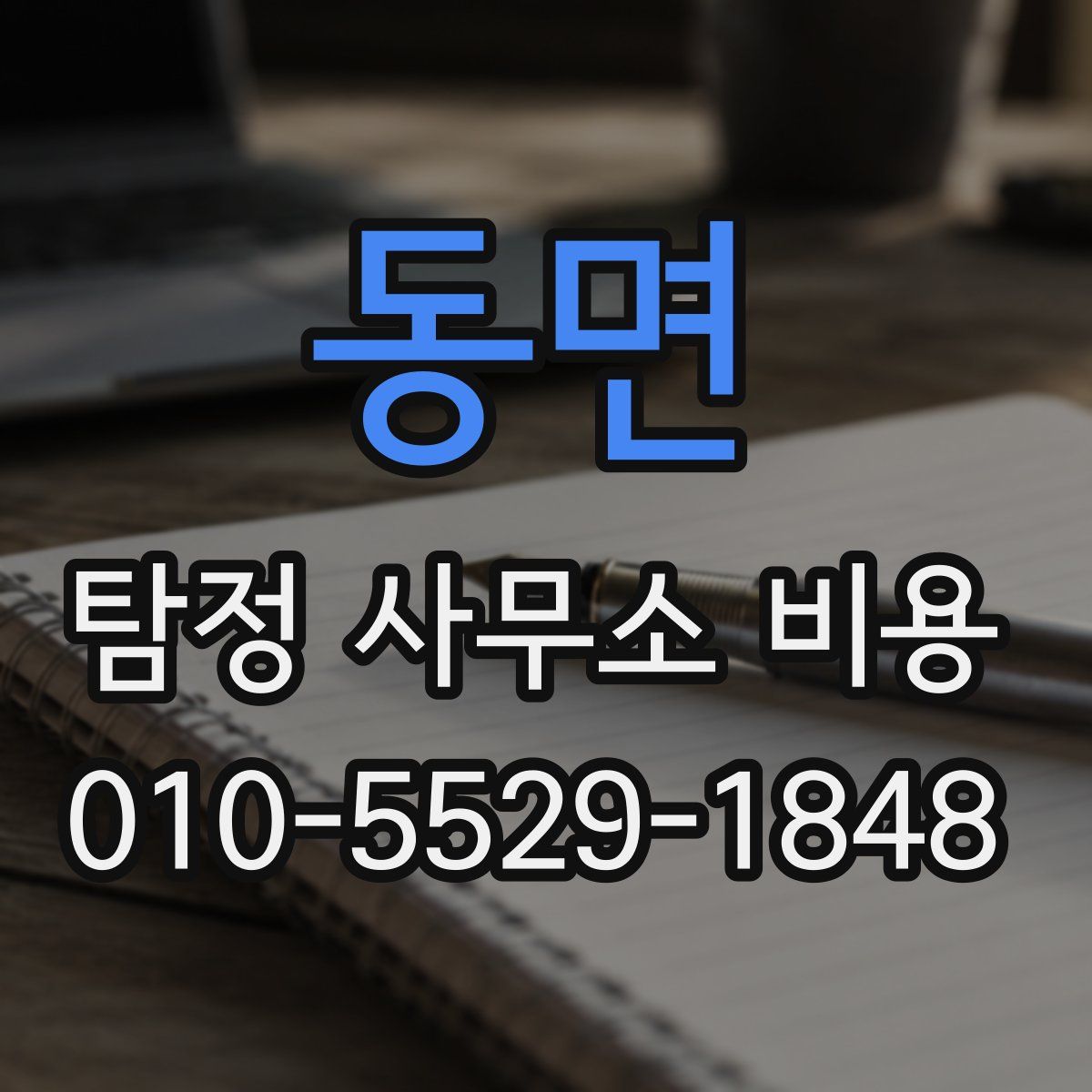 동면 탐정 사무소 비용