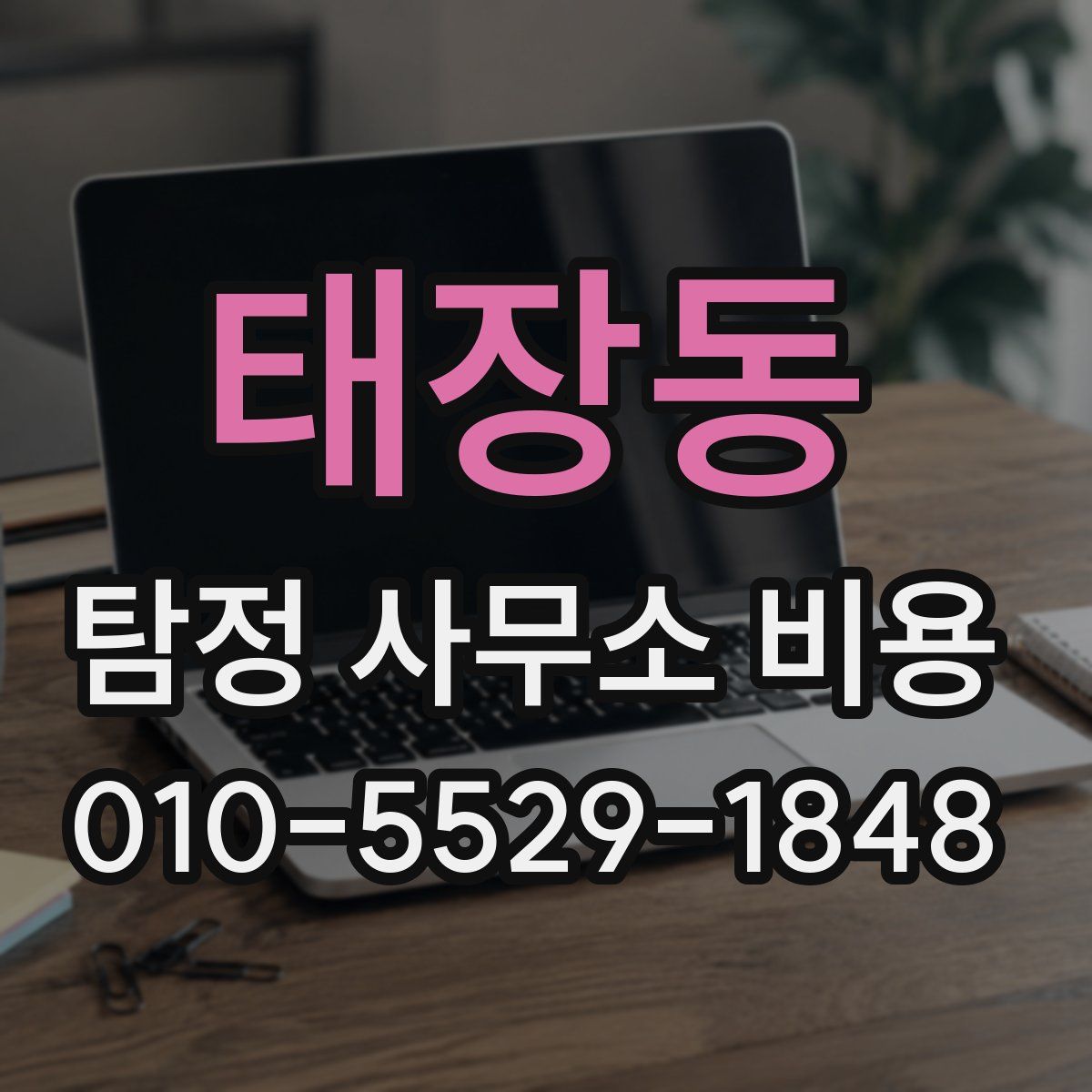 태장동 탐정 사무소 비용