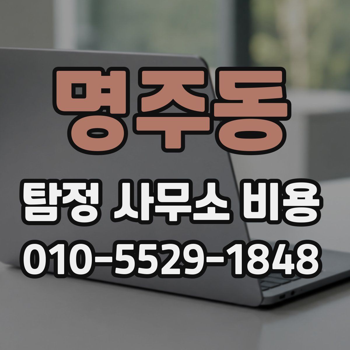 명주동 탐정 사무소 비용