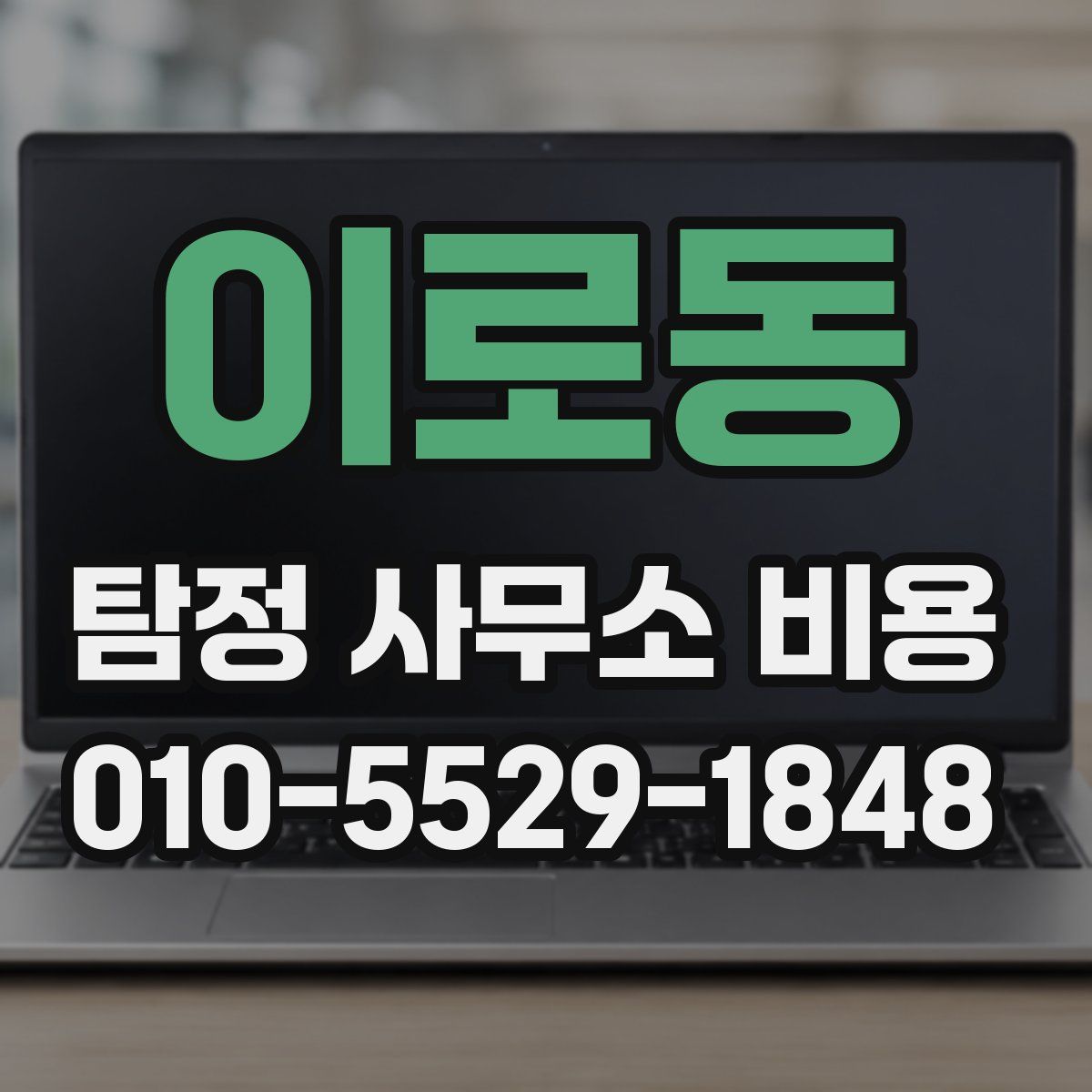 이로동 탐정 사무소 비용