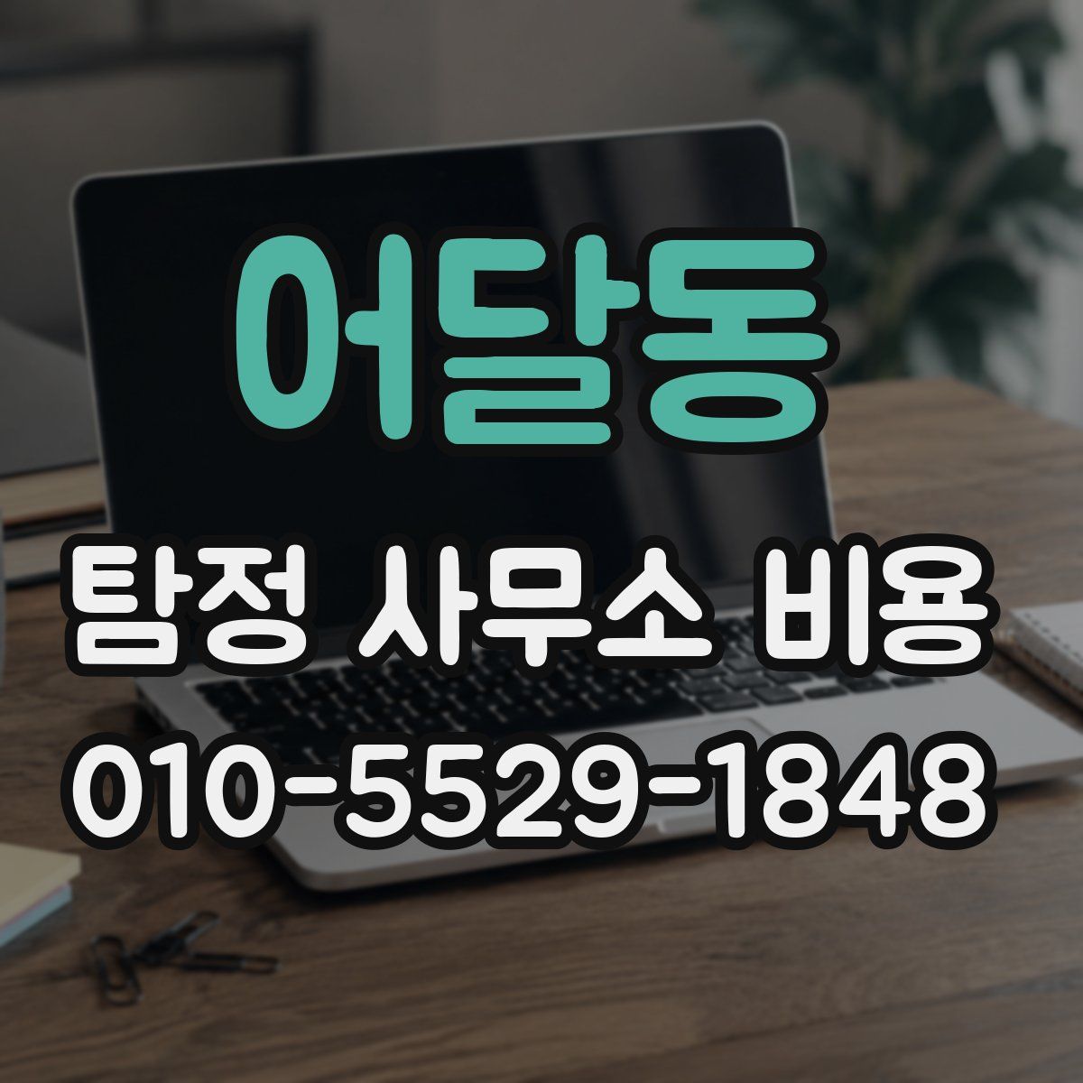 어달동 탐정 사무소 비용