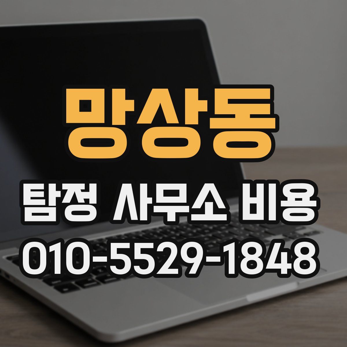 망상동 탐정 사무소 비용