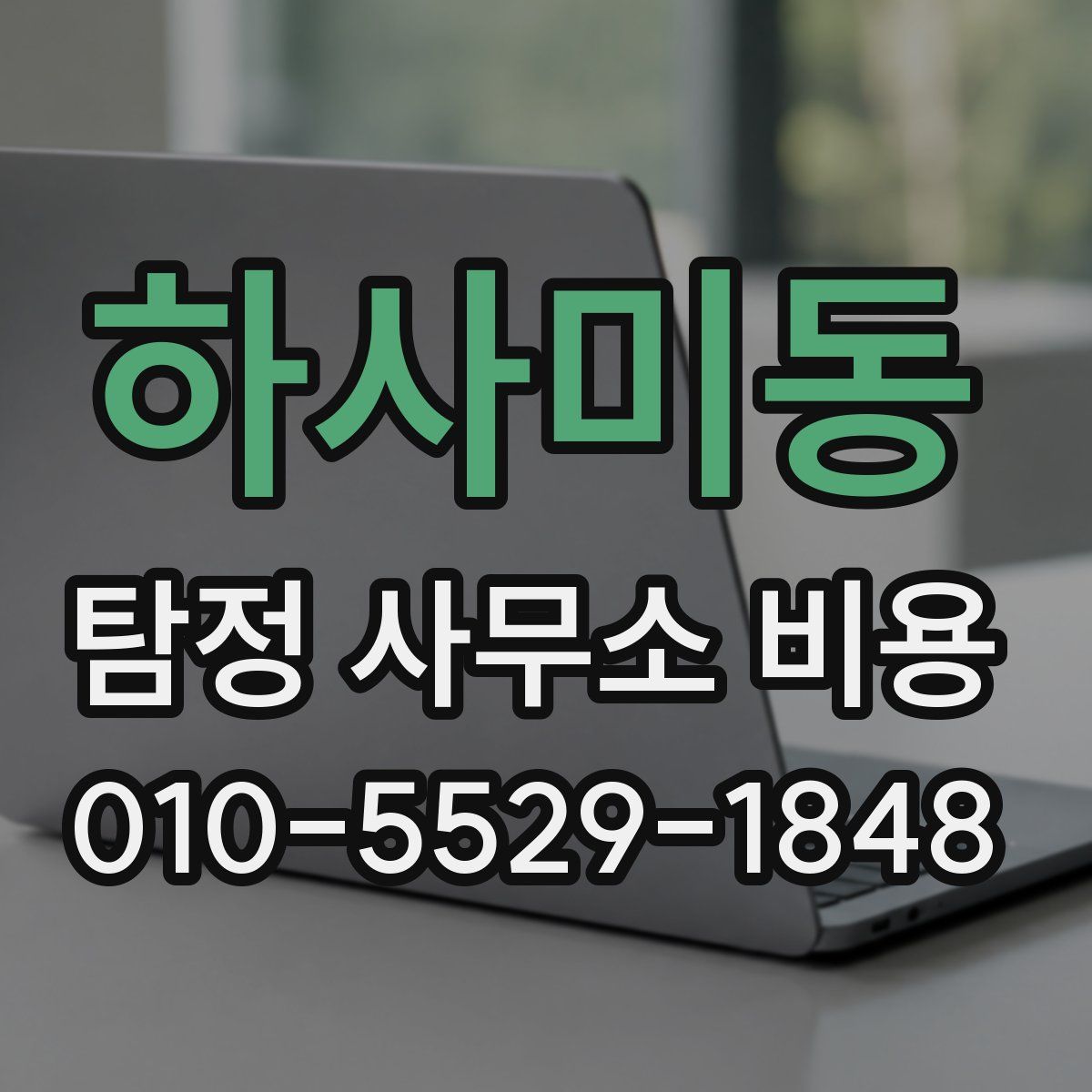 하사미동 탐정 사무소 비용
