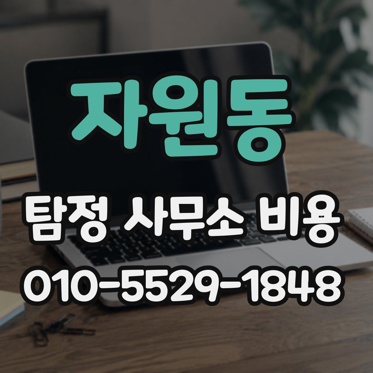 자원동 탐정 사무소 비용