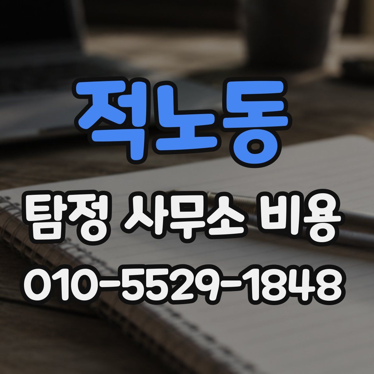 적노동 탐정 사무소 비용