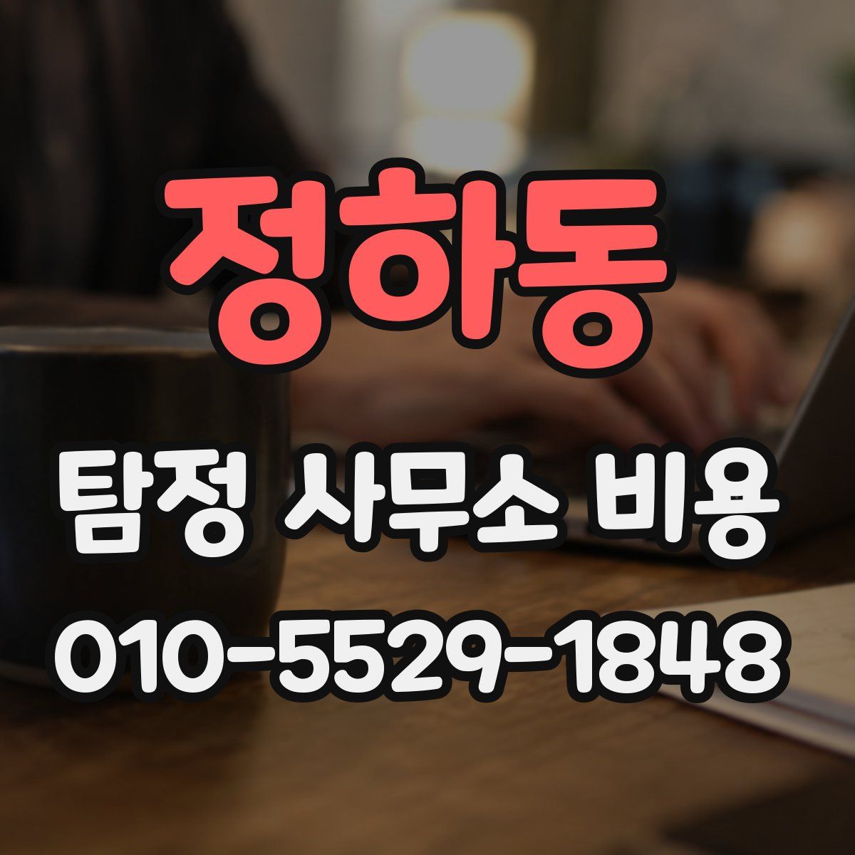 정하동 탐정 사무소 비용