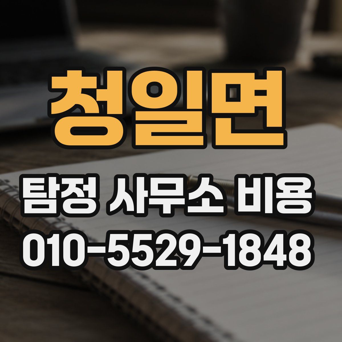청일면 탐정 사무소 비용