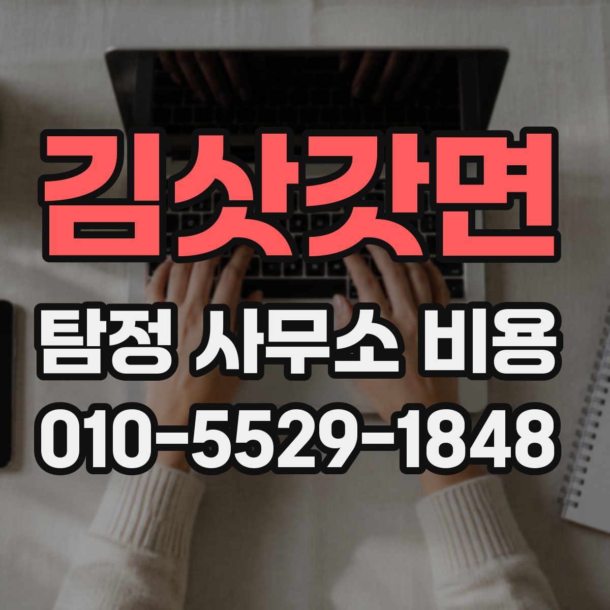 김삿갓면 탐정 사무소 비용