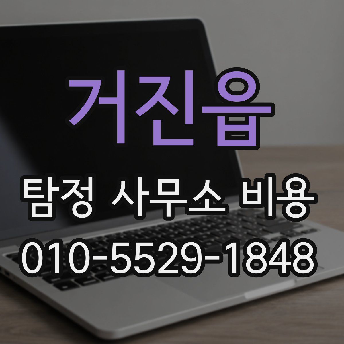 거진읍 탐정 사무소 비용