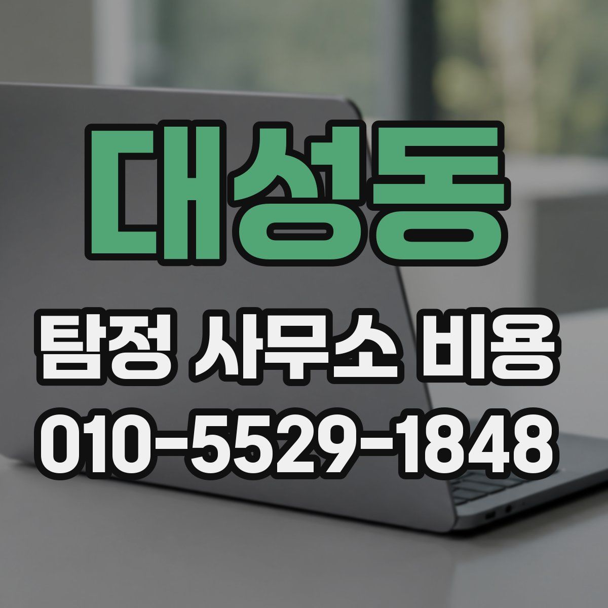 대성동 탐정 사무소 비용
