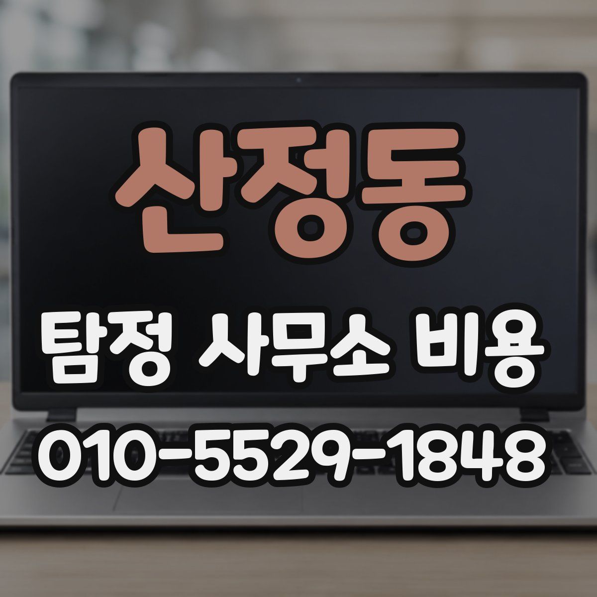 산정동 탐정 사무소 비용