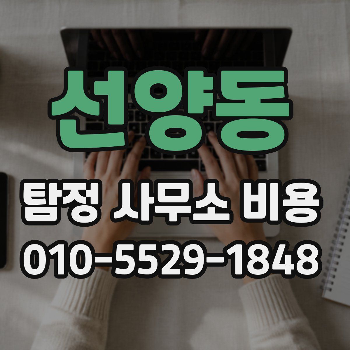 선양동 탐정 사무소 비용
