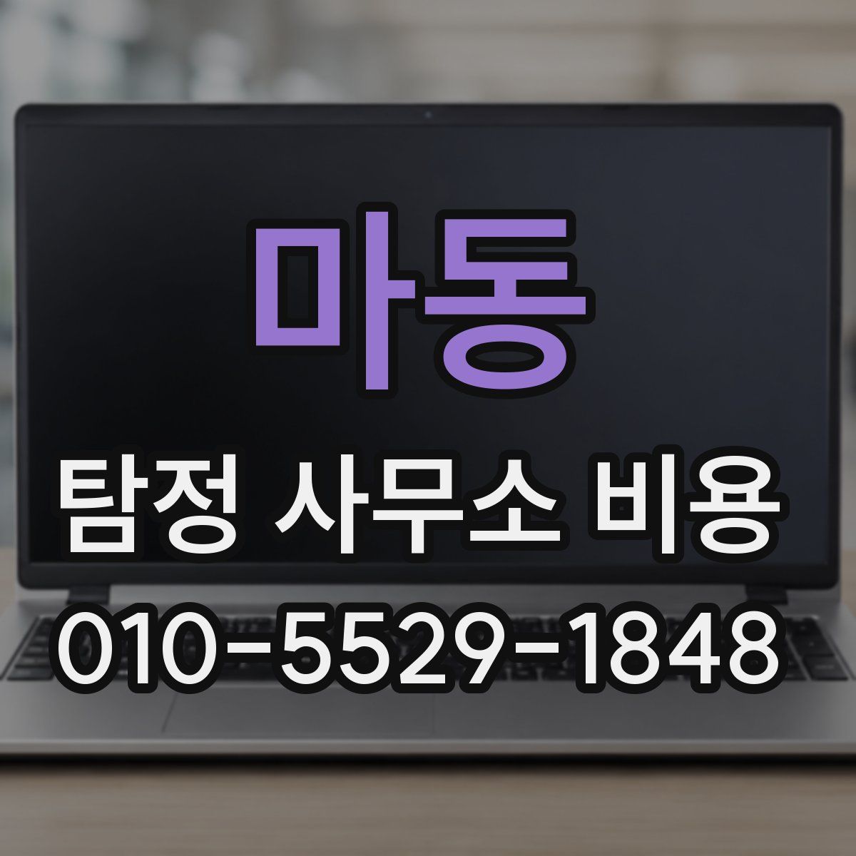 마동 탐정 사무소 비용