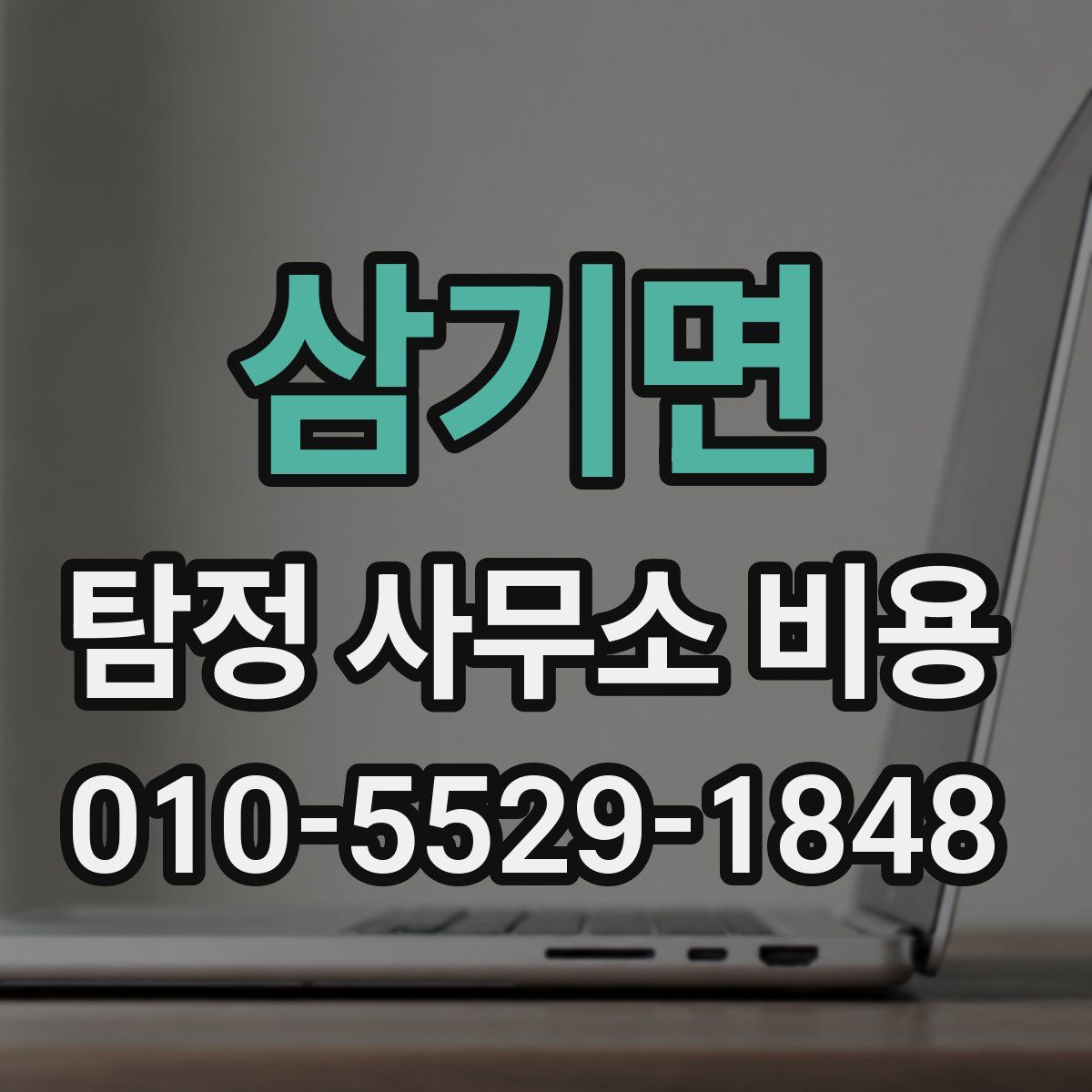 삼기면 탐정 사무소 비용