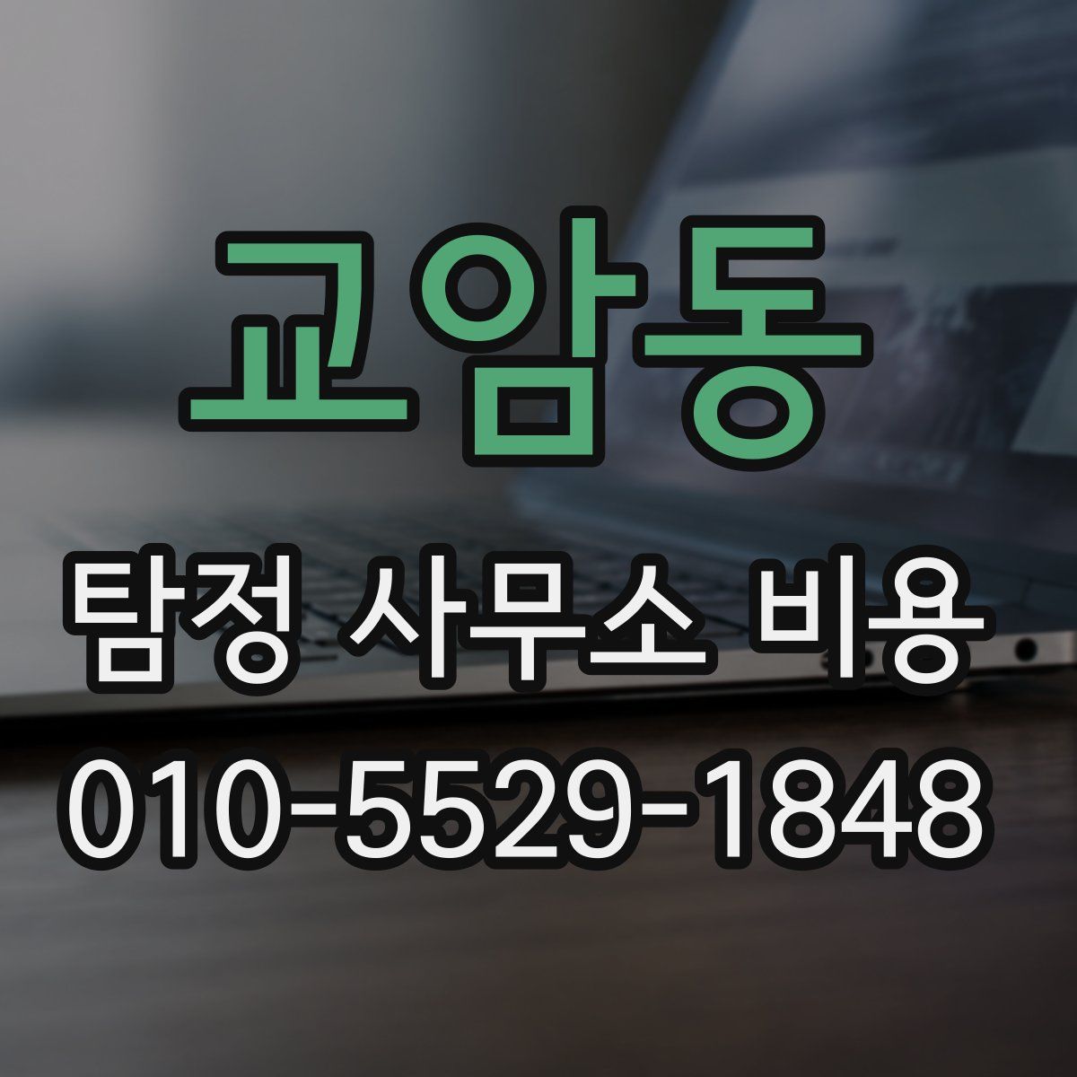 교암동 탐정 사무소 비용
