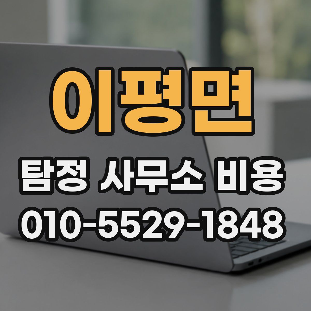 이평면 탐정 사무소 비용