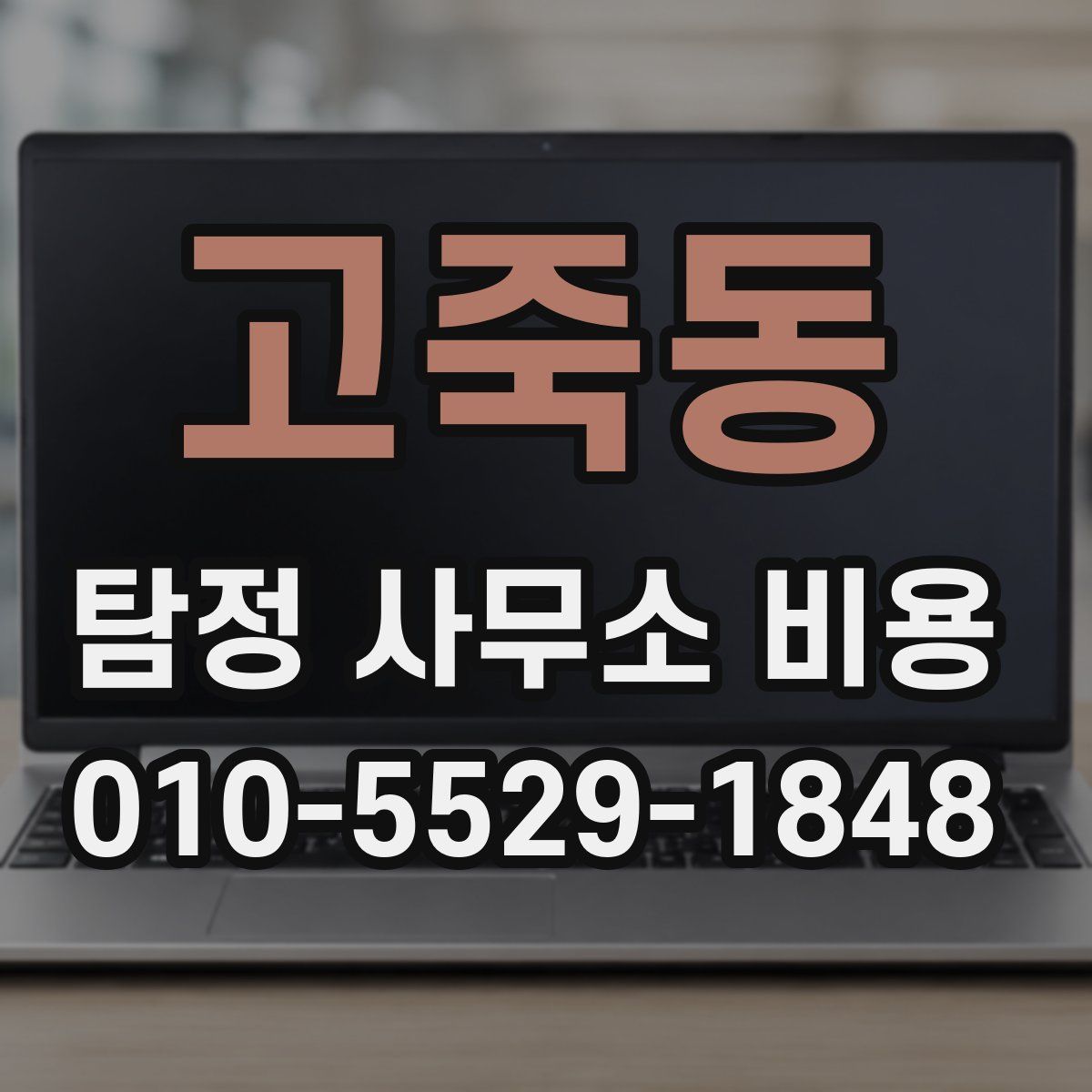 고죽동 탐정 사무소 비용