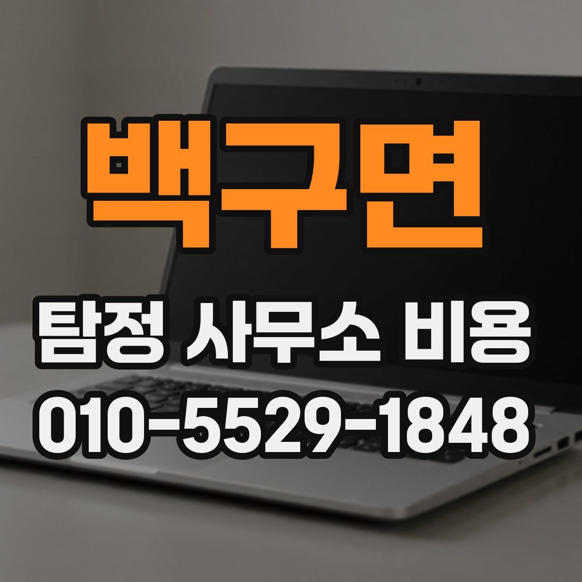 백구면 탐정 사무소 비용