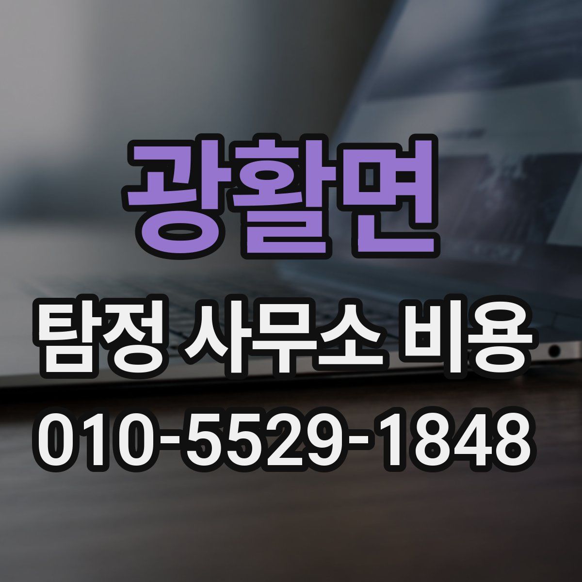 광활면 탐정 사무소 비용