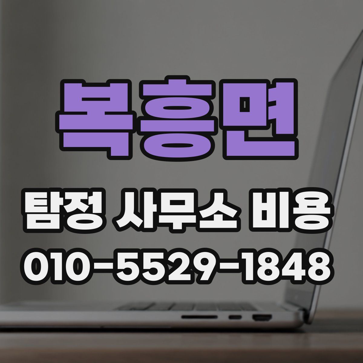 복흥면 탐정 사무소 비용