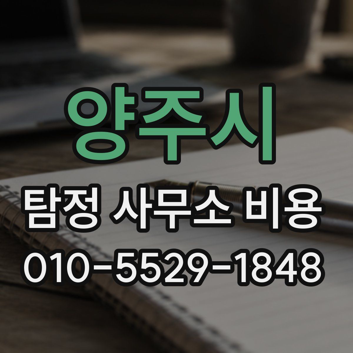 양주시 탐정 사무소 비용