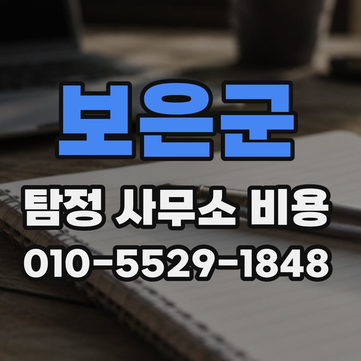 보은군 탐정 사무소 비용