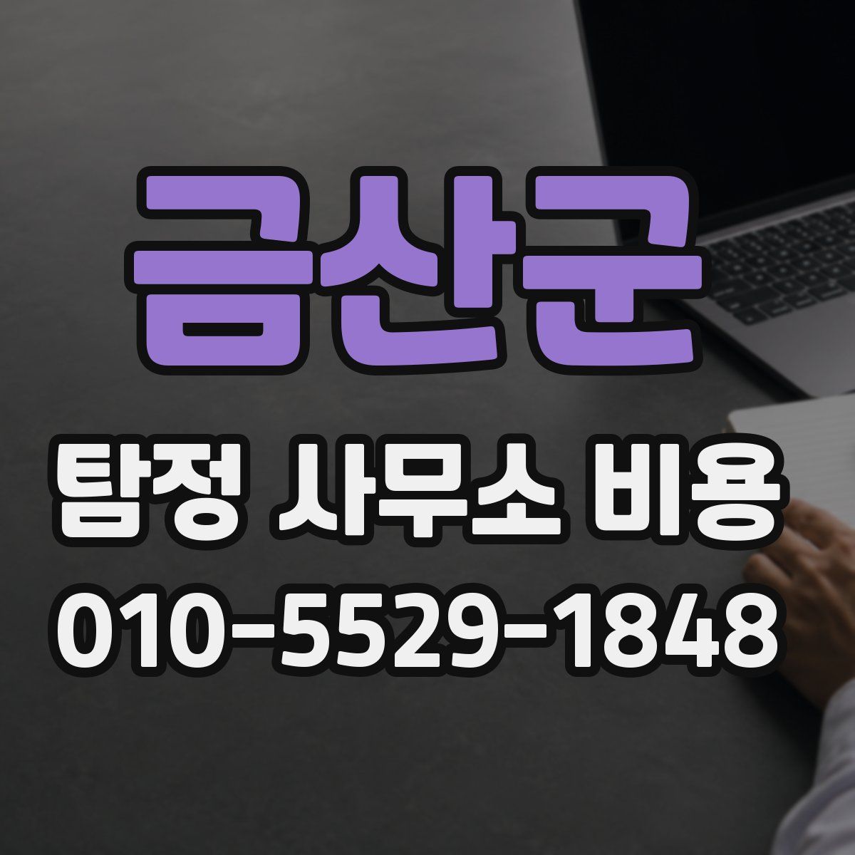 금산군 탐정 사무소 비용