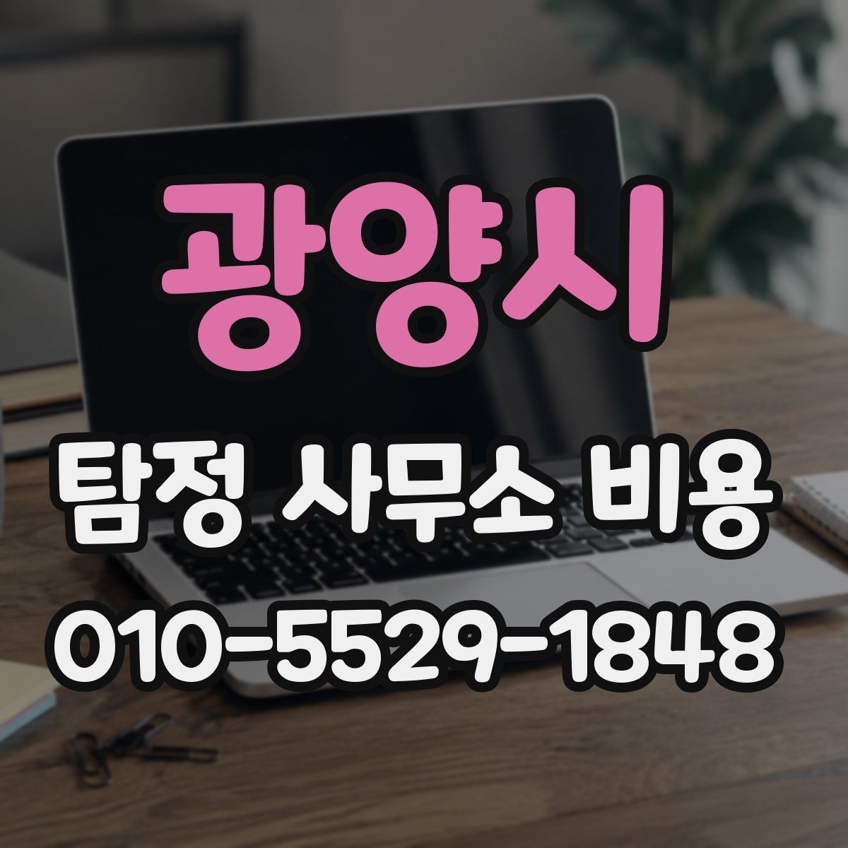 광양시 탐정 사무소 비용