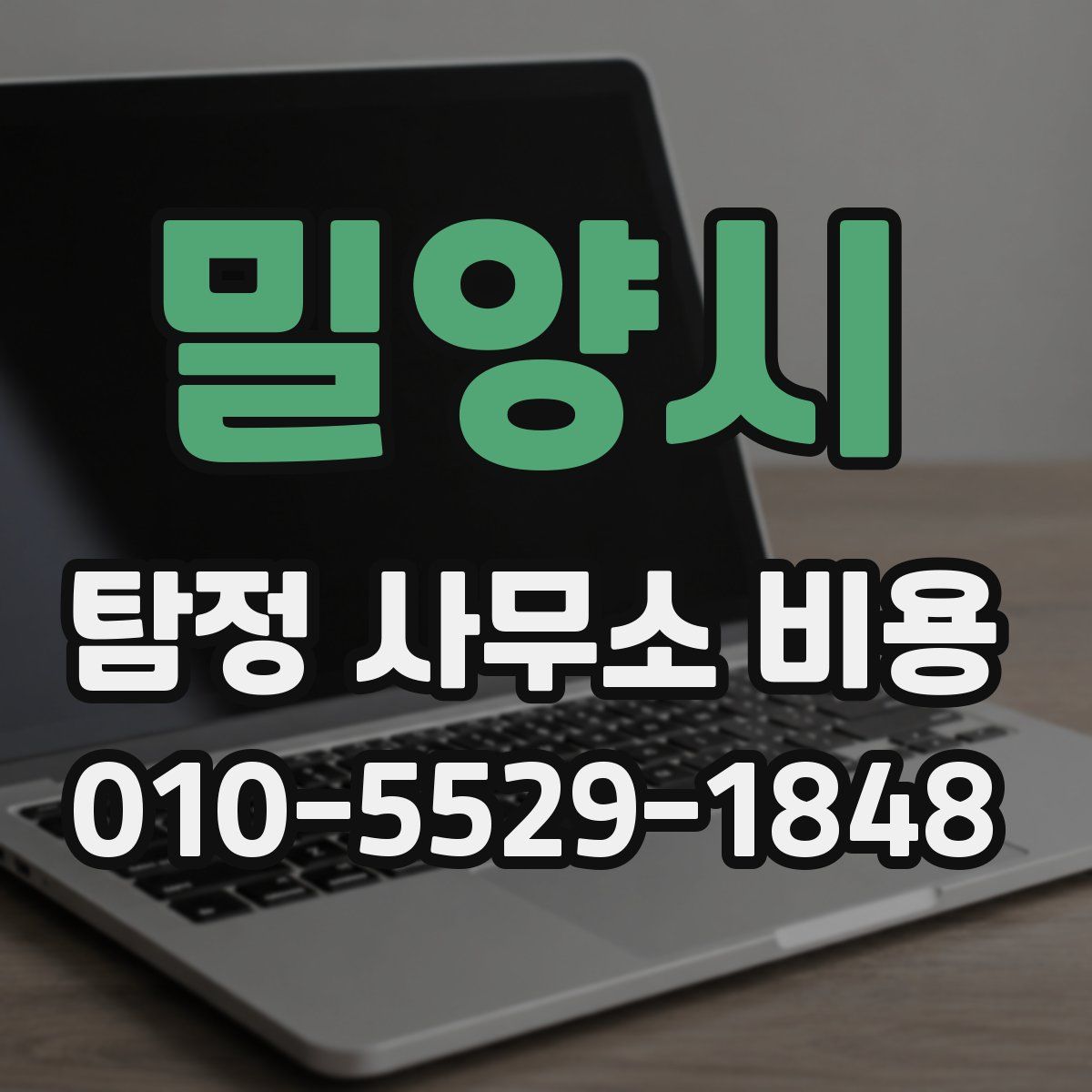 밀양시 탐정 사무소 비용