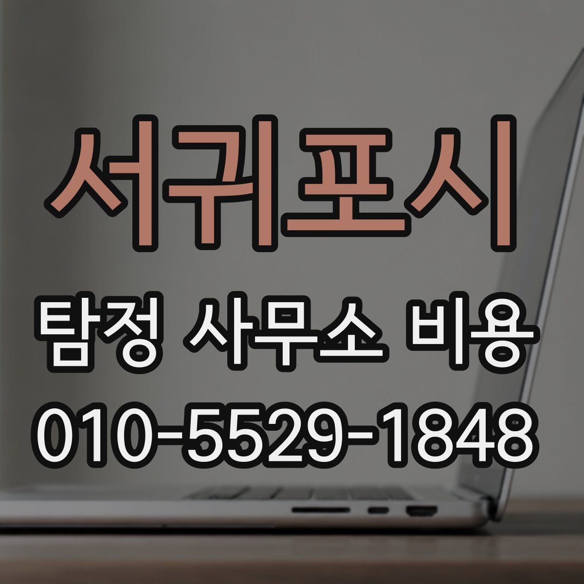 서귀포시 탐정 사무소 비용