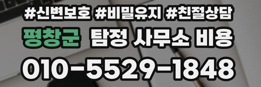 평창군 탐정 사무소 비용