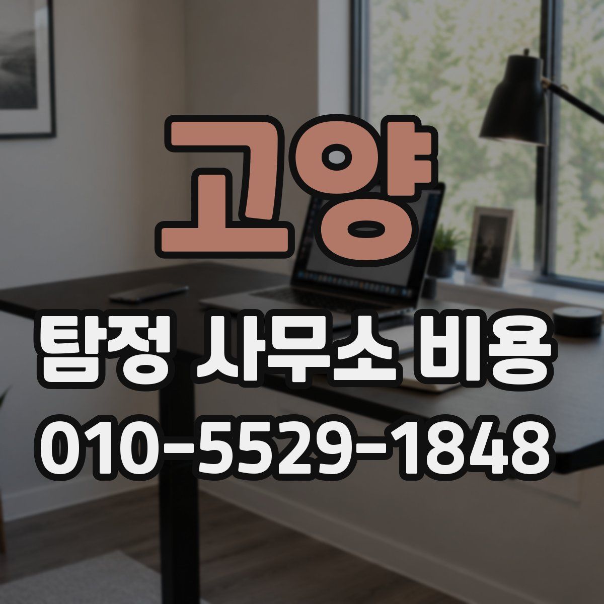 고양 탐정 사무소 비용