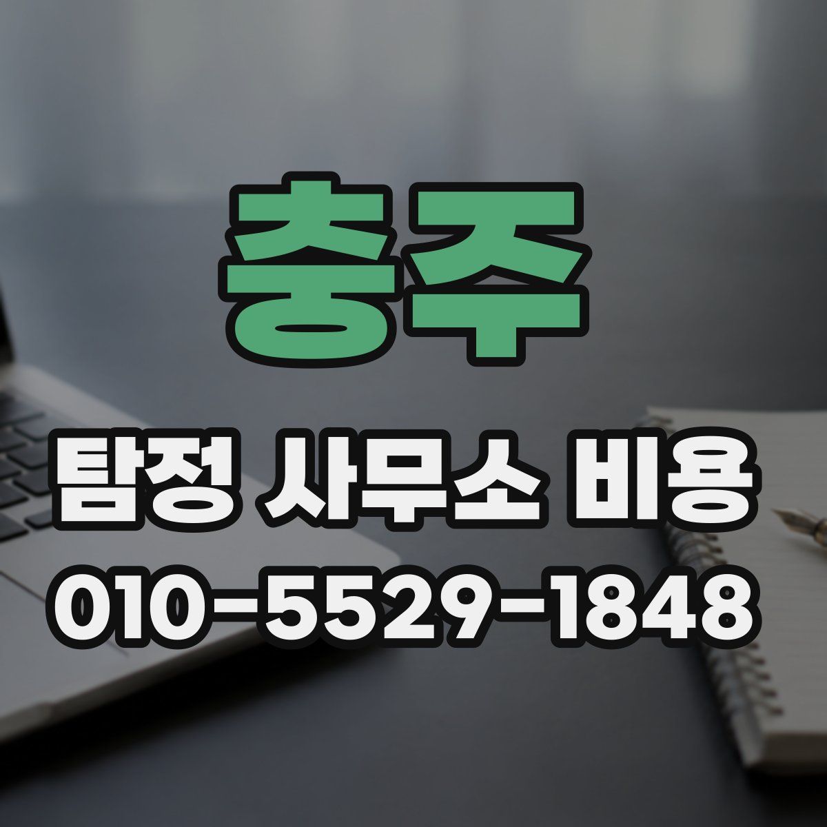 충주 탐정 사무소 비용