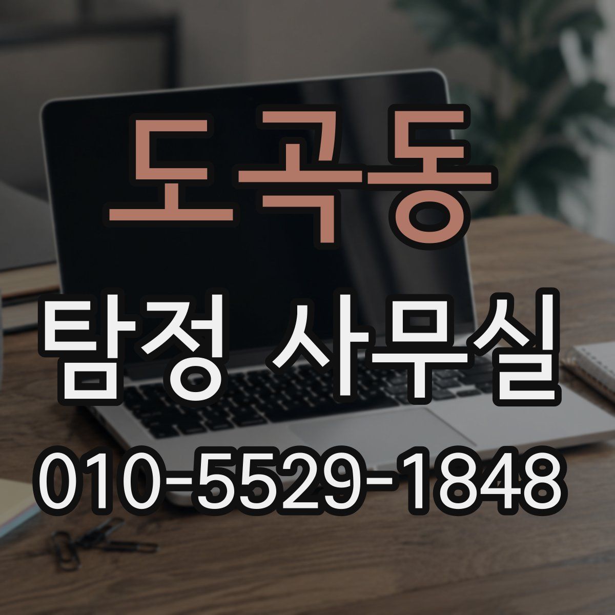 도곡동 탐정 사무실