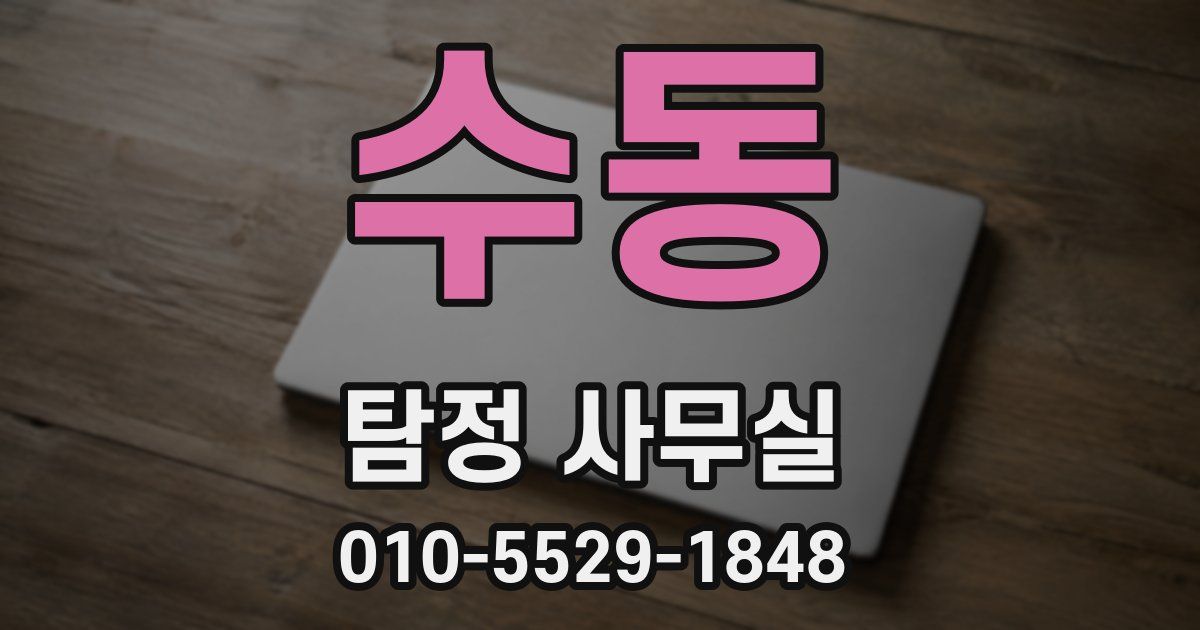수동 탐정 사무실