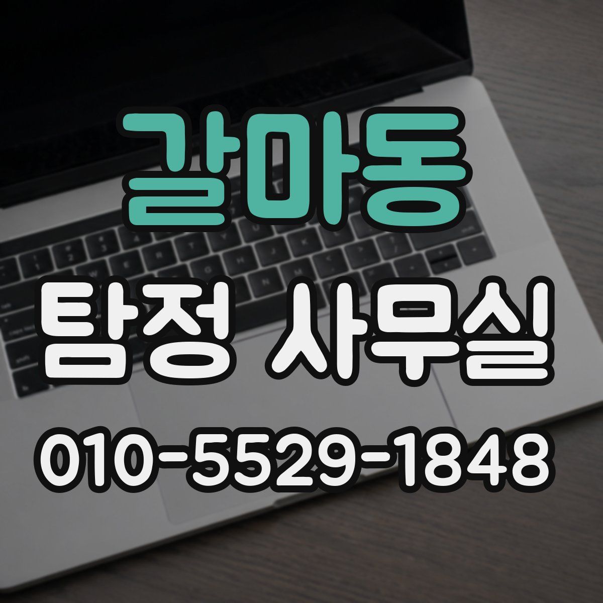 갈마동 탐정 사무실
