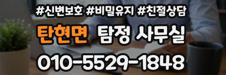 탄현면 탐정 사무실