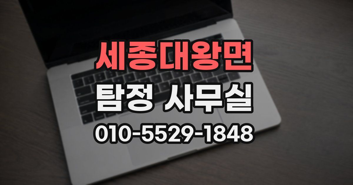 세종대왕면 탐정 사무실