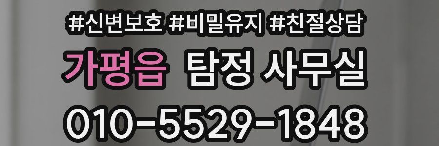 가평읍 탐정 사무실