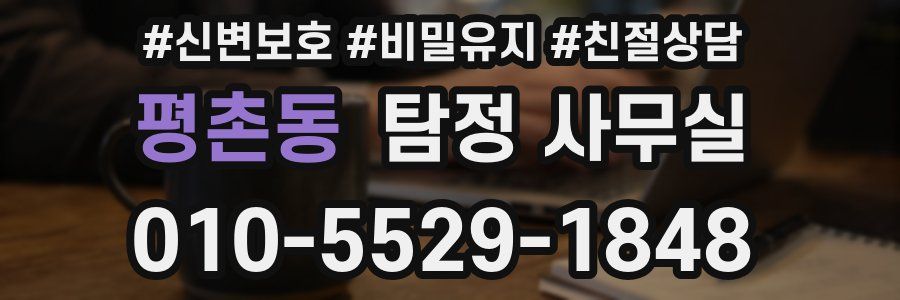 평촌동 탐정 사무실